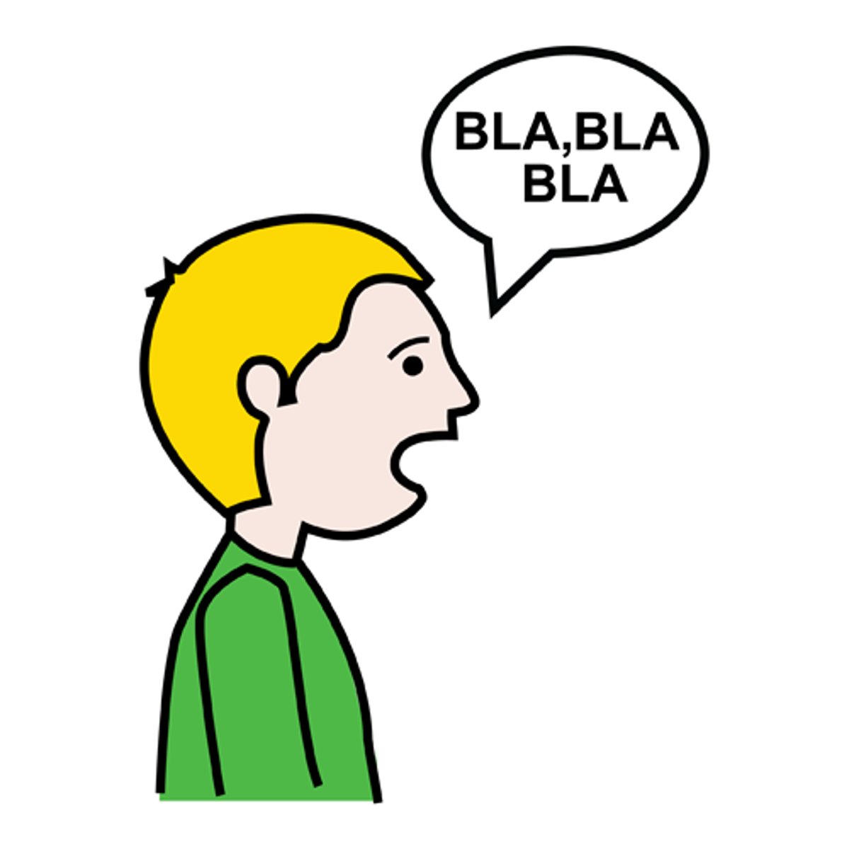 <p>to speak</p>