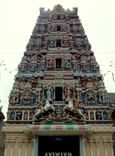 <ul><li><p>Hindu Temple</p></li><li><p>Malaysia</p></li></ul><p></p>