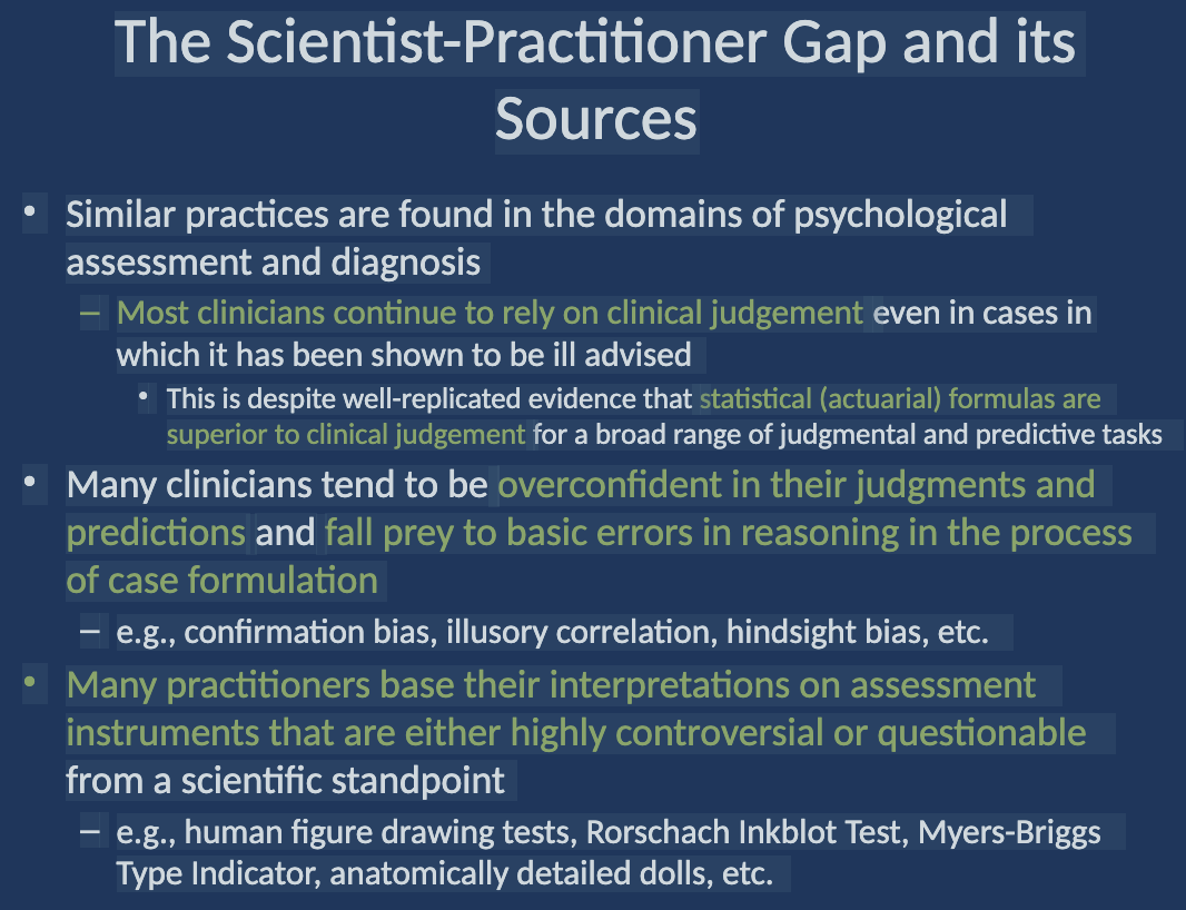 <ul><li><p class="">Some self-help methods may be efficacious.</p></li><li><p class="">However, <strong>the overwhelming majority have never been subjected to empirical scrutiny </strong>and lack scientific support.</p></li></ul><p></p>