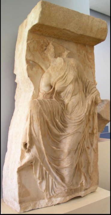<p>What type of sculpture is this?</p><p>Nike Adjusting her Sandal</p>