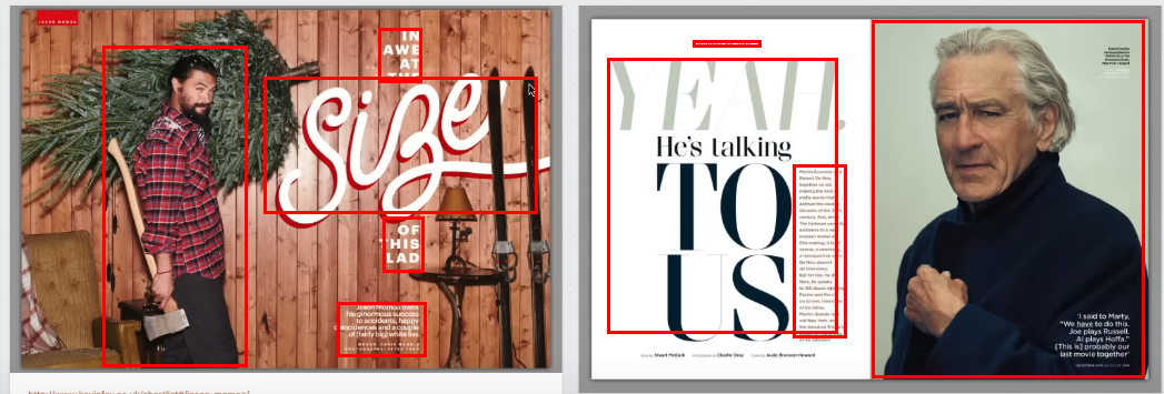 <p>The composition, and how the image relates to large elements like Headlines in creating a composition</p>