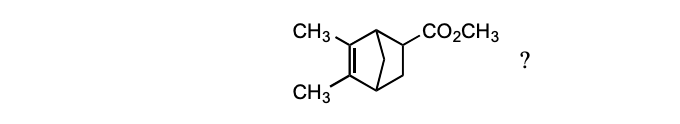 <p>Which compounds could be used in a Diels-Alder synthesis of</p>