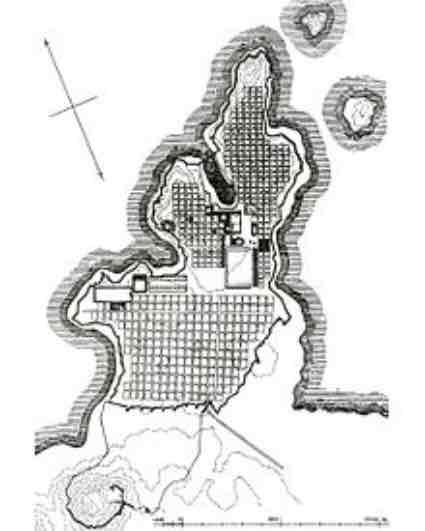 <p>Plan of Miletus</p>