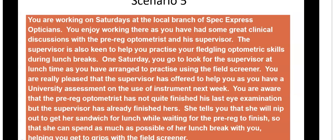 <p>Using standards of practice </p>