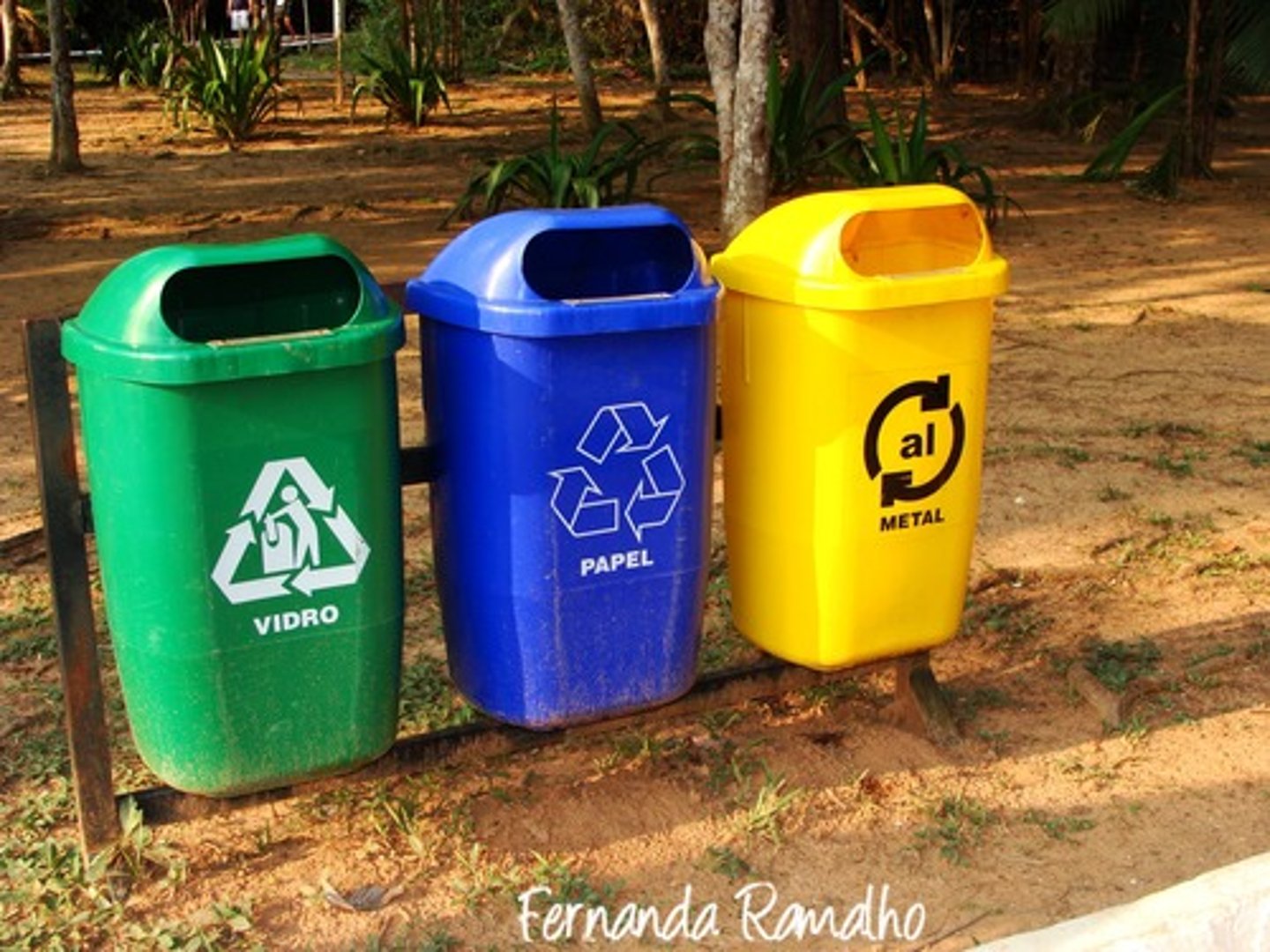 <p>to recycle containers</p>