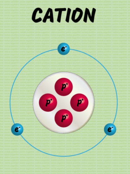 <p>Cations</p><p>Formed by the removal of one or more electron from the valence shell of a neutral atom</p><p>Carries a positive charge</p>