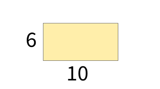 <p>A rectangle whose length and width are 10 and 6, respectviely, is shown. The rectangle is continuously rotated around a straight line to form an object whose volume is 150π</p><p>Which line could the rectangle be rotated around?</p><p>1) a long side</p><p>2) a short side</p><p>3) the vertical line of symmetry</p><p>4) the horizontal line of symmetry</p>