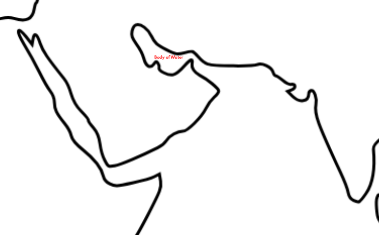 <p>What is the body of water?</p>