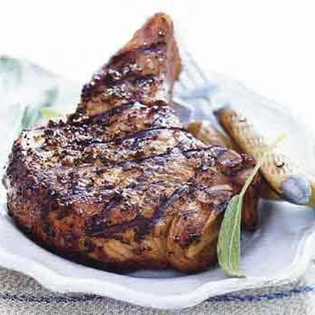 <p>a steak</p>