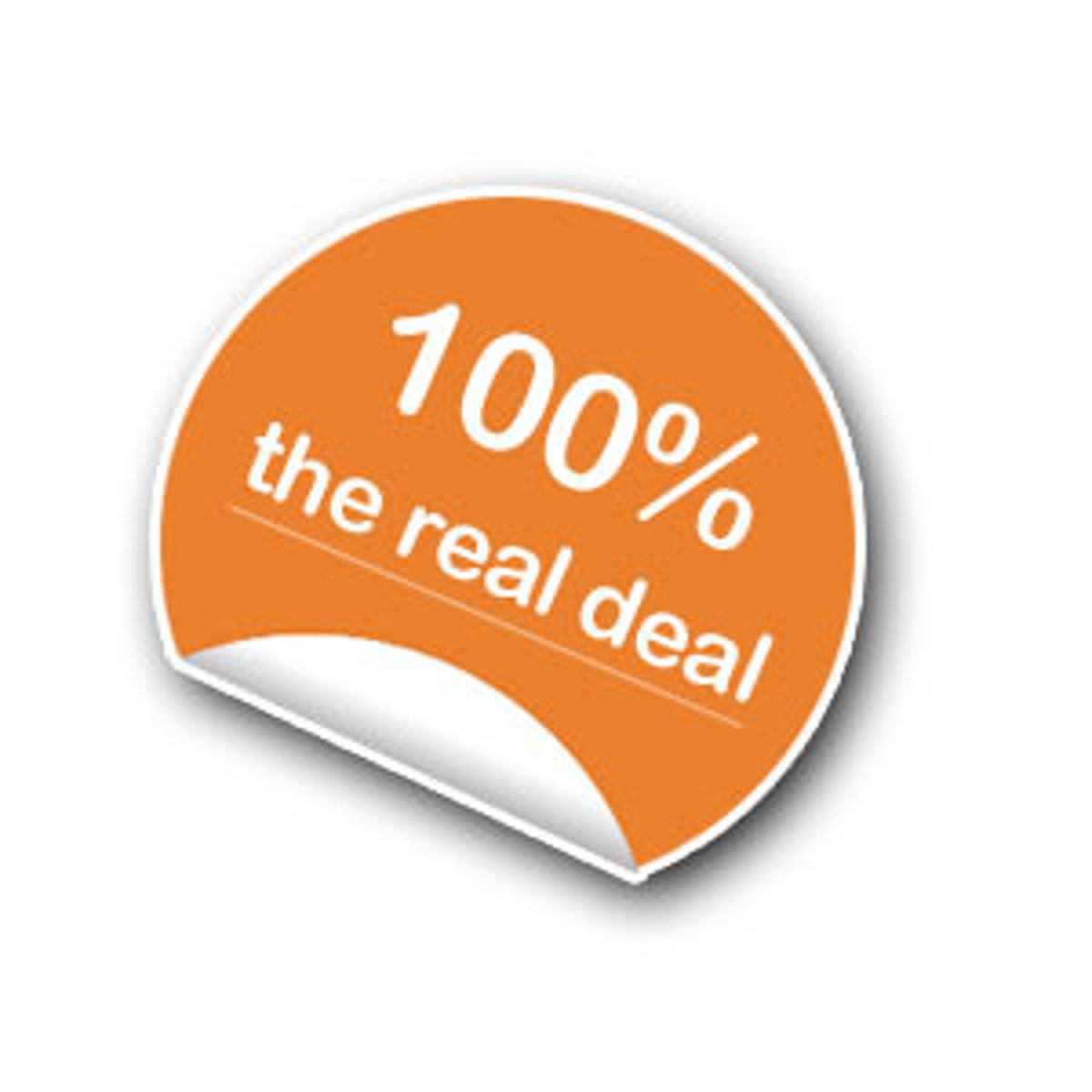 <p>True or real (authentic, genuine)</p>