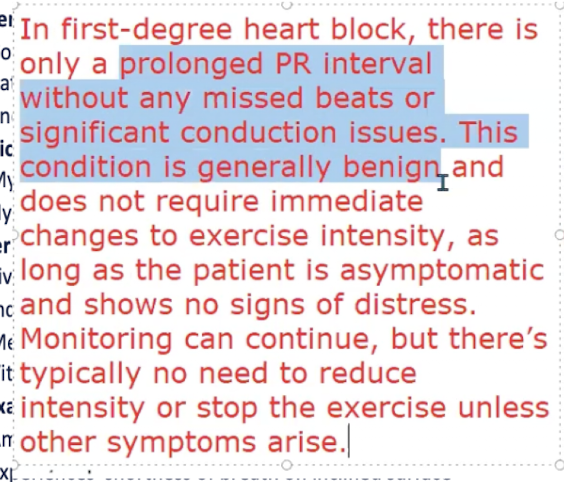 <p>B. Continue exercising at the current intensity without any modifications</p>