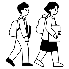 <p>elle accompagne</p><p>Elle accompagne son amie à la classe</p>