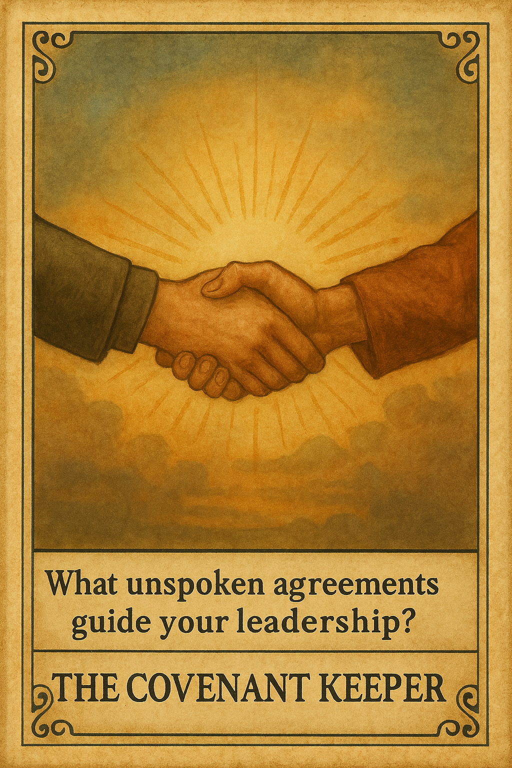 <p>What unspoken agreements guide your leadership?</p>