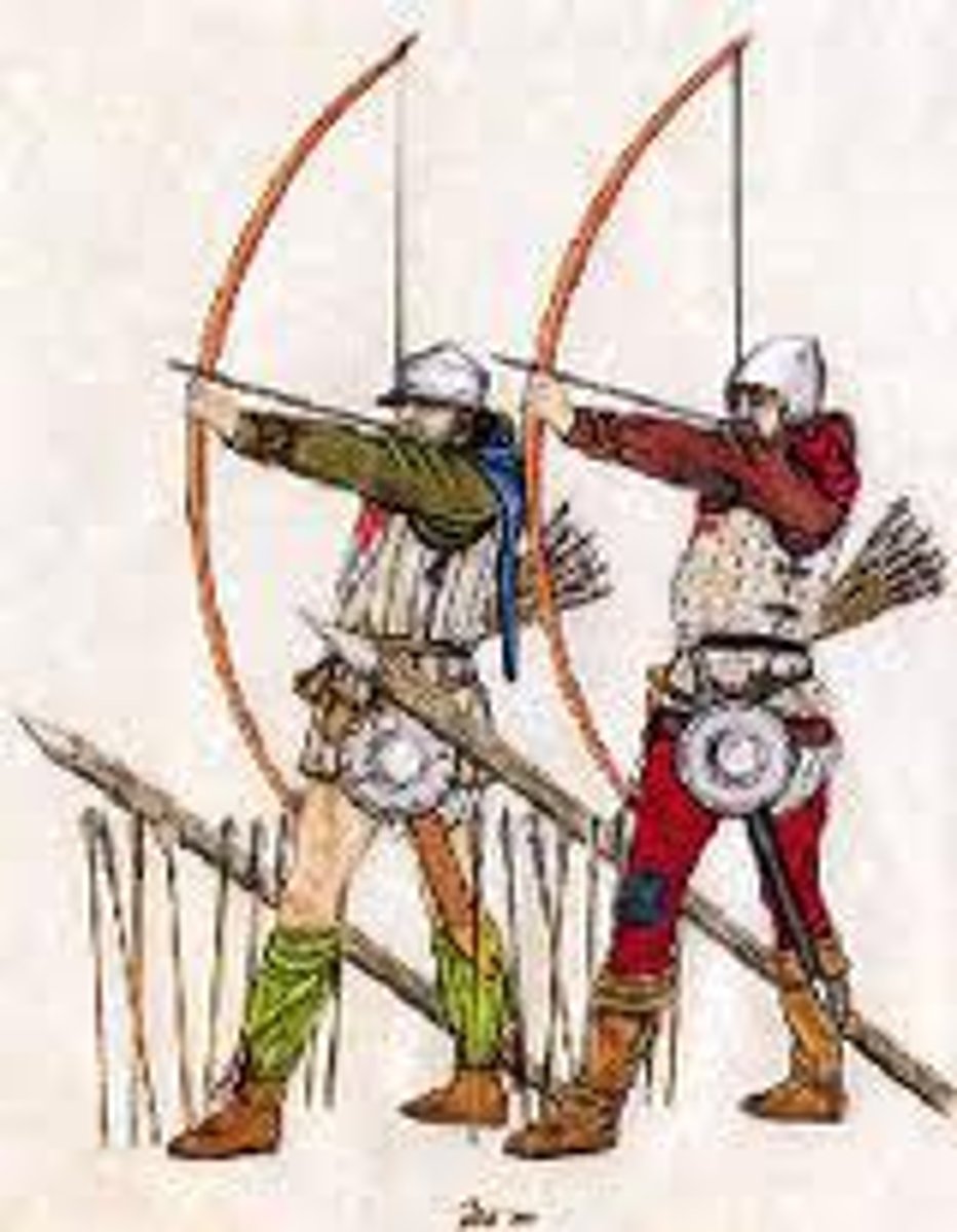 <p>deadly new weapon that could pierce a knight's armor.</p>