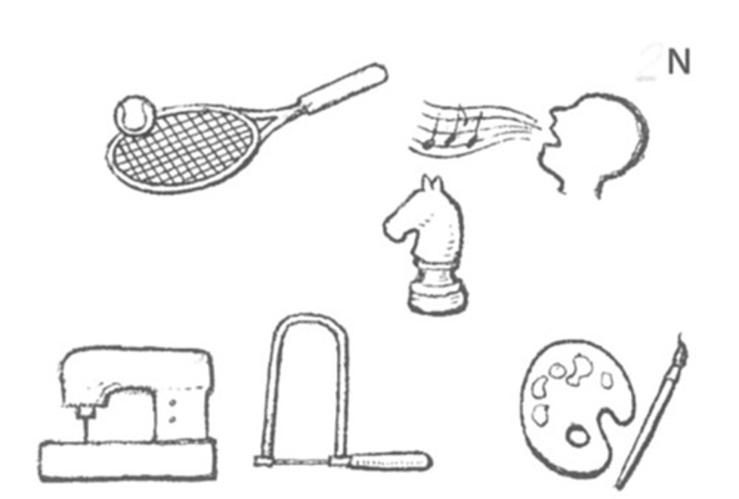 <p>a leisure activity</p>
