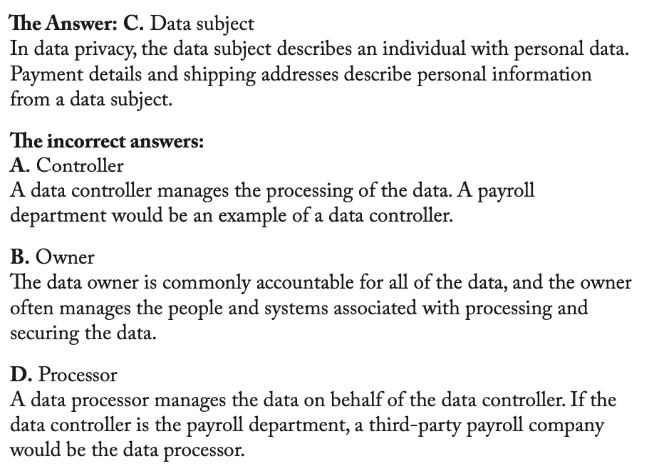<p>Data owners, processor, etc. Pic</p>