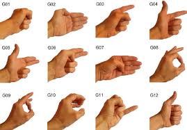 <p><strong>gesture</strong></p>