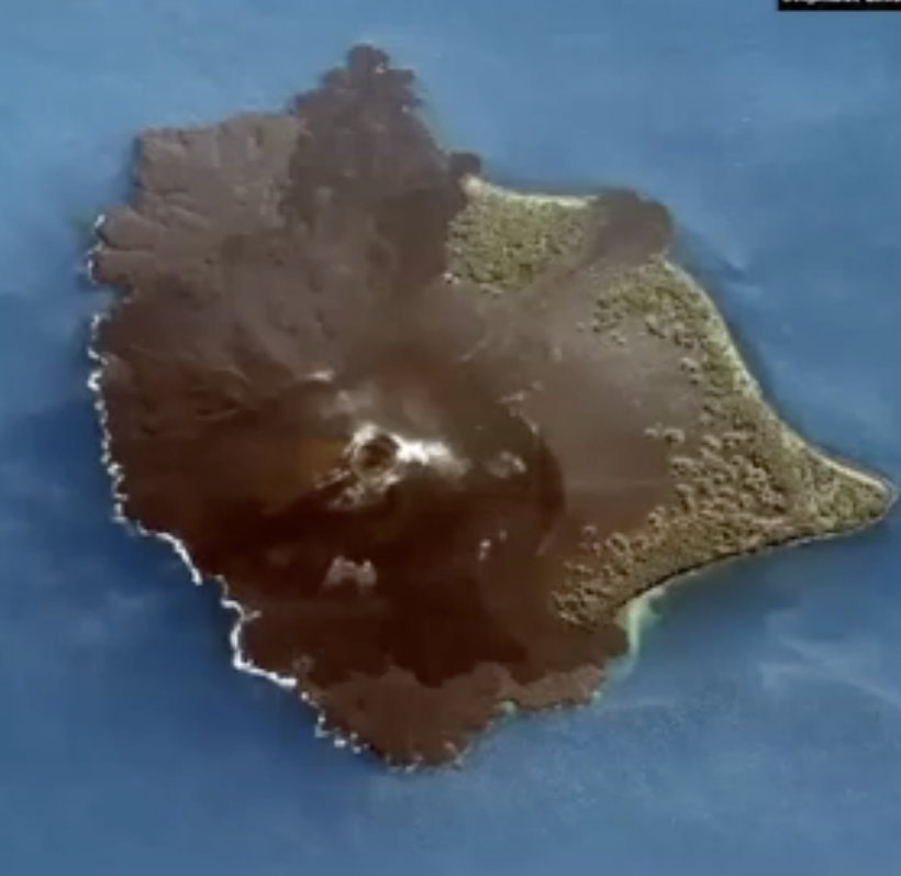 <p>it has a density of 5.3. Suppose that you had no other information about this planet. What can you infer about its present state and past geologic history from this photo?</p>