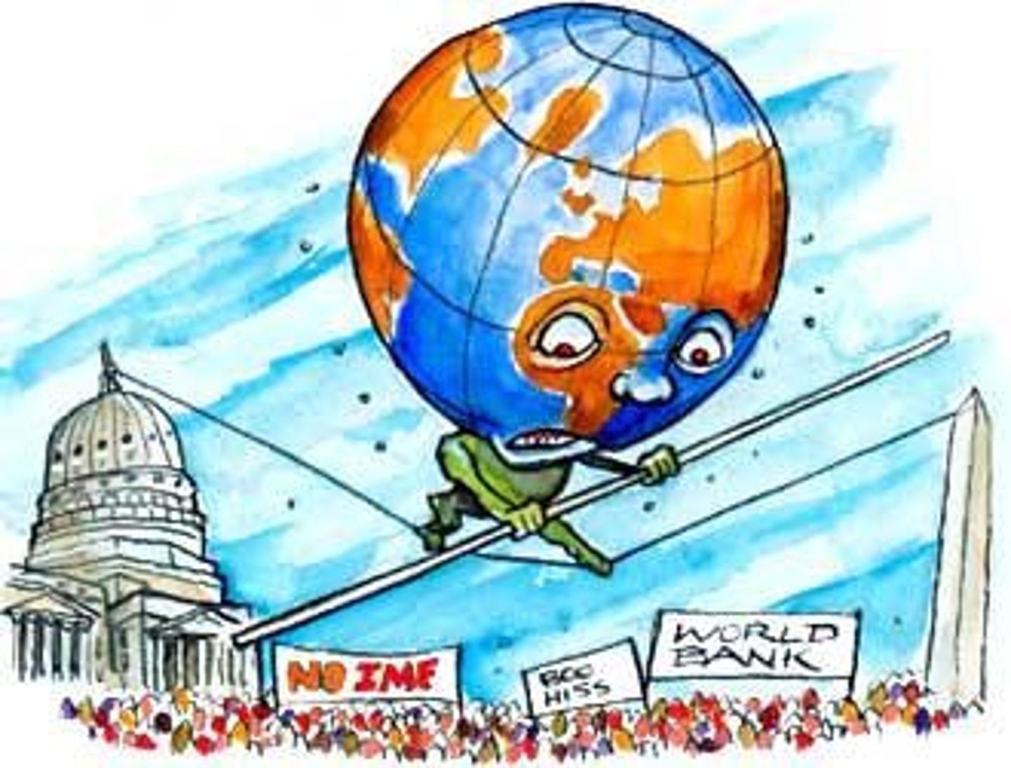 <p>Economic policy shift toward free markets, privatization, and reduced state intervention in the 1980s-90s, often promoted by the IMF and World Bank.</p>
