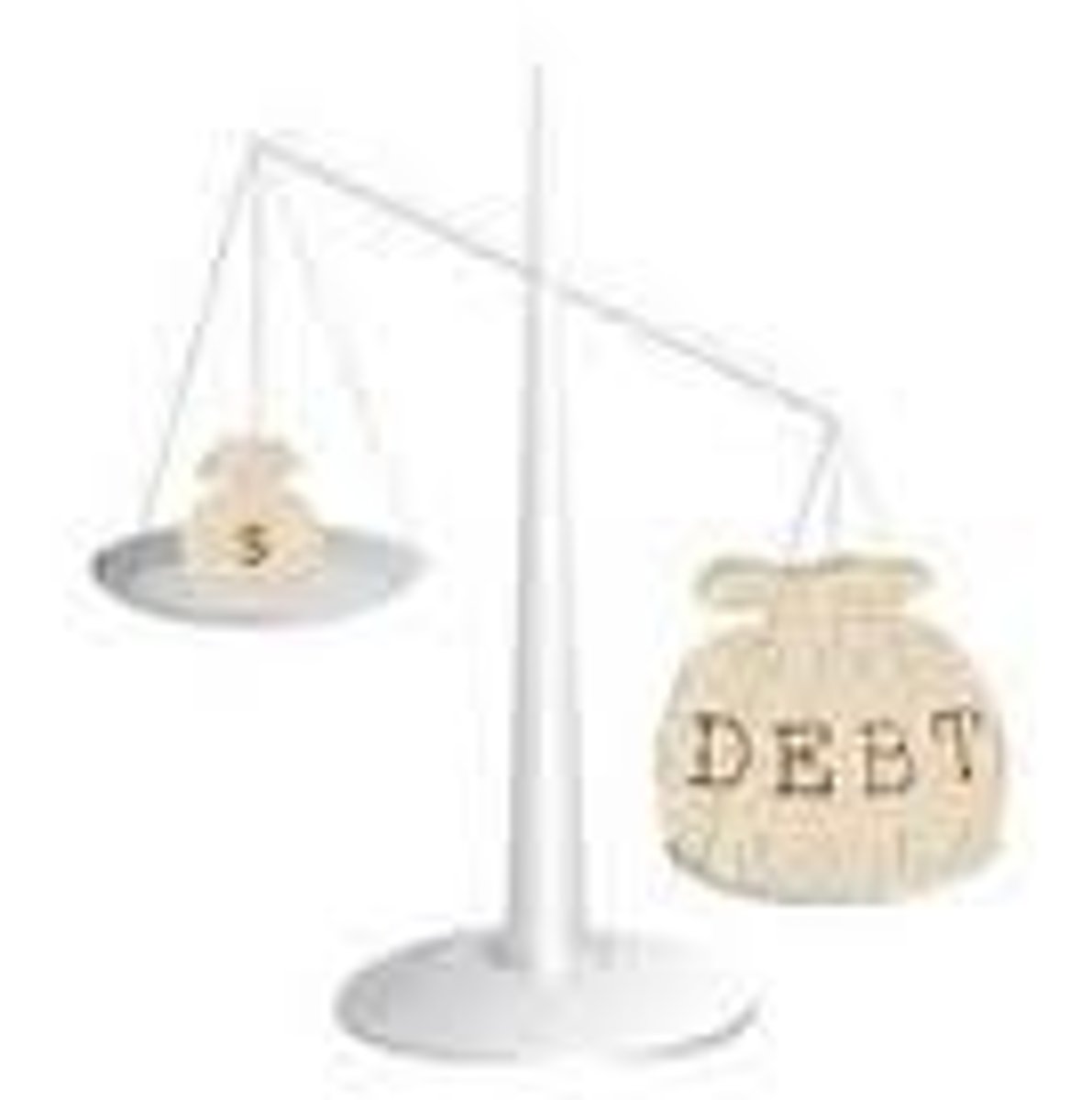 <p>(n) a situation in which the government spends more than it takes in</p>