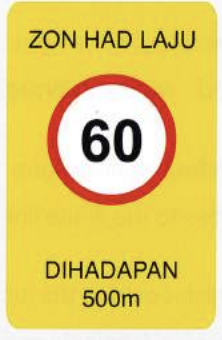 <p>Speed Limit Zone Ahead</p>