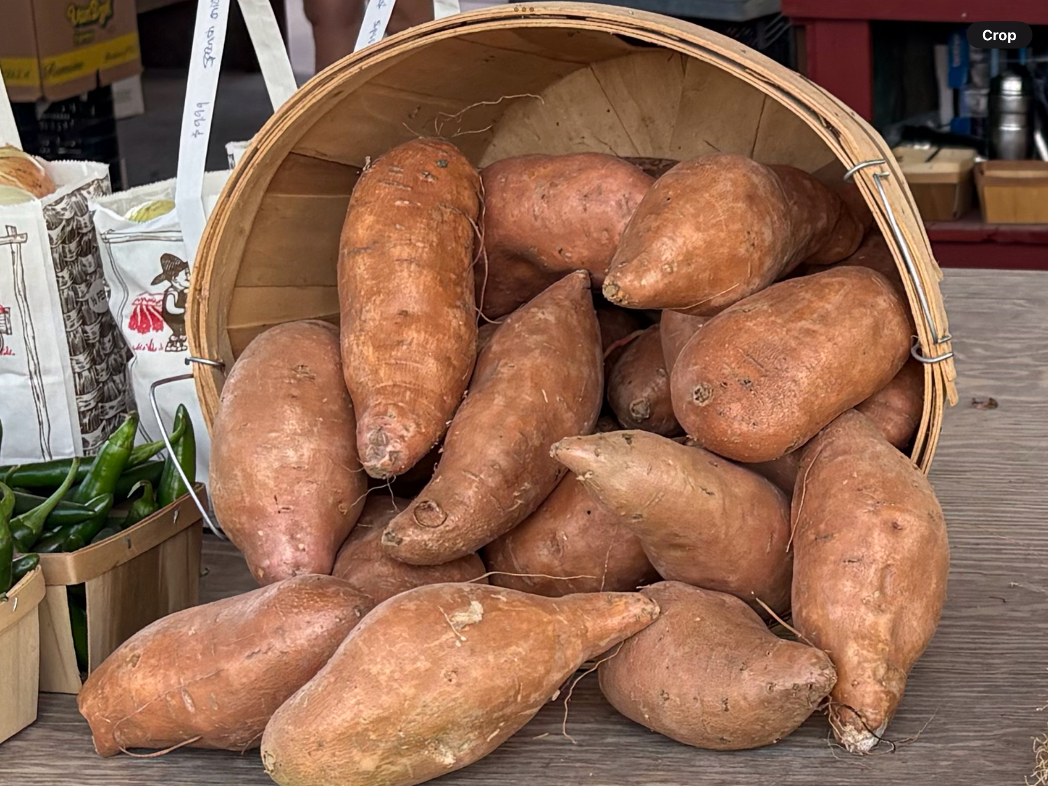<p>Large sweet potatoes</p>