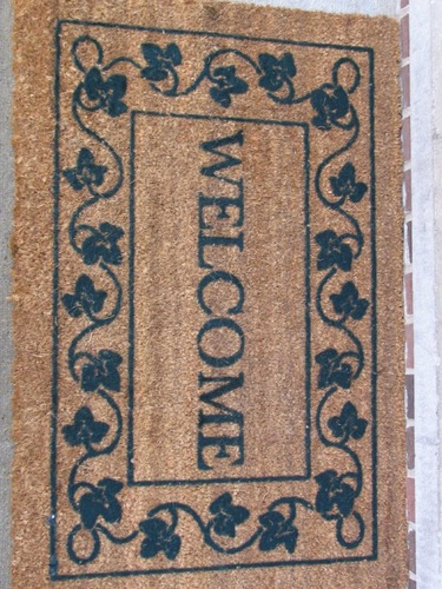 <p>Welcoming travellers or pilgrims, where the word 'hospitals' came from</p>