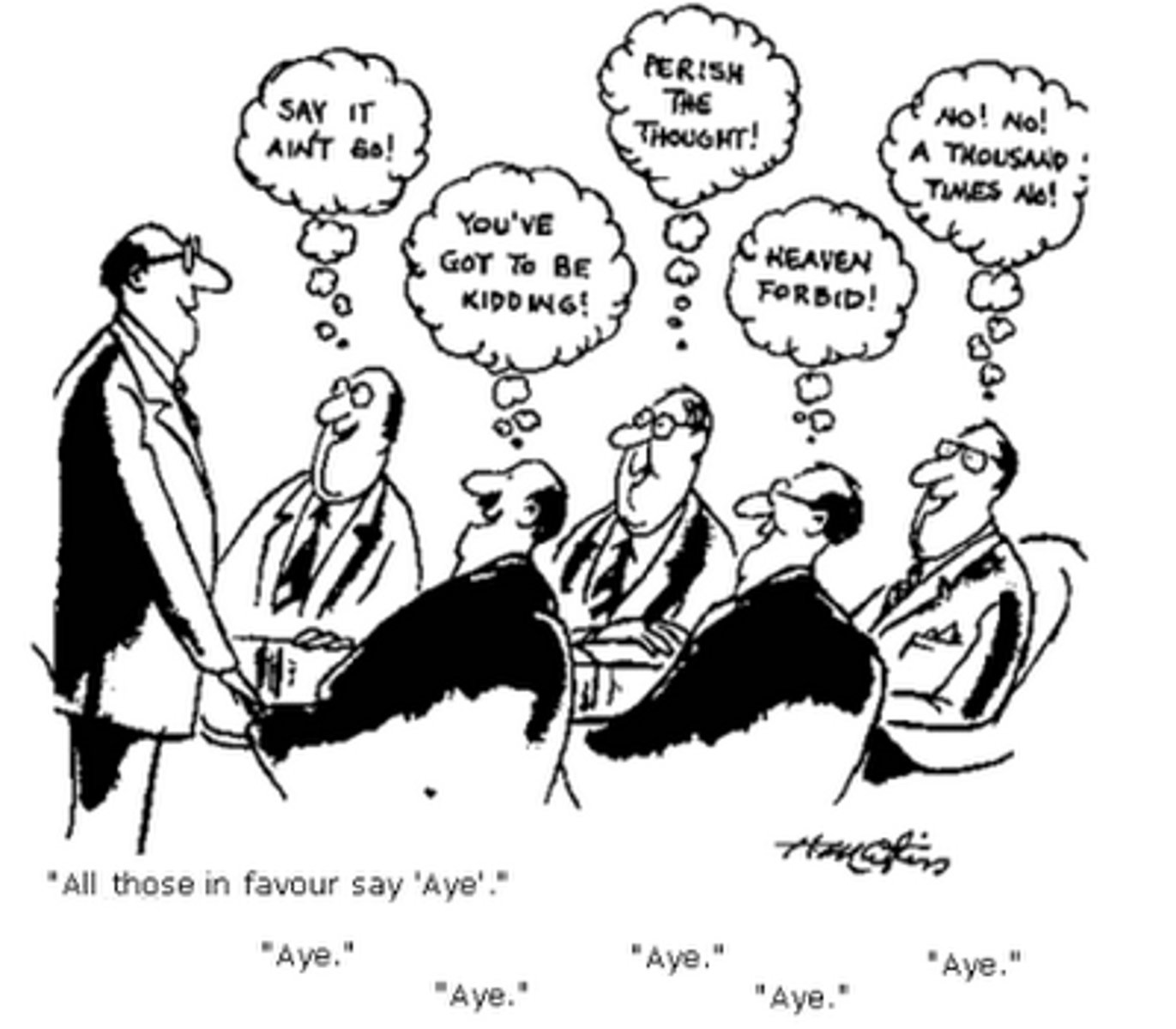 <p>when members of a group conform to majority opinion to maintain group harmony rather than stating their own views</p>