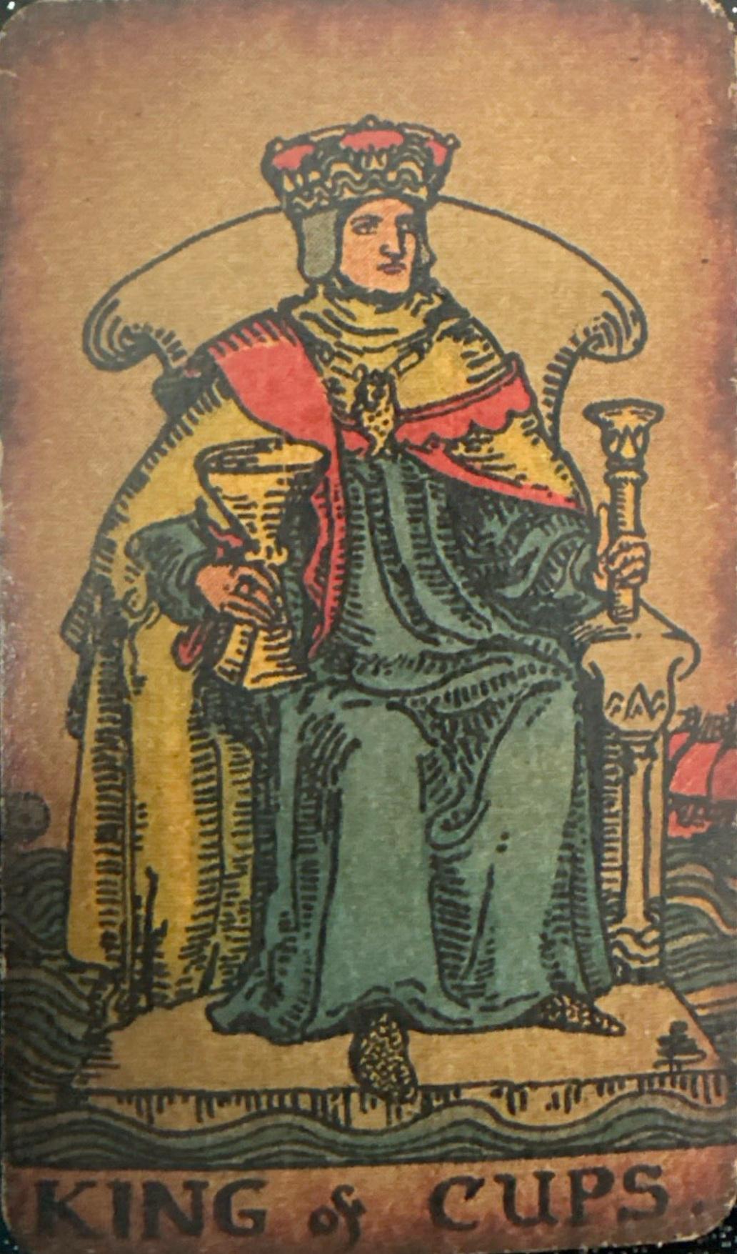 <p>XIV - King of Cups</p>