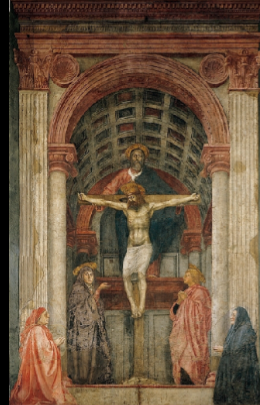 <p>Trinity with the Virgin</p>