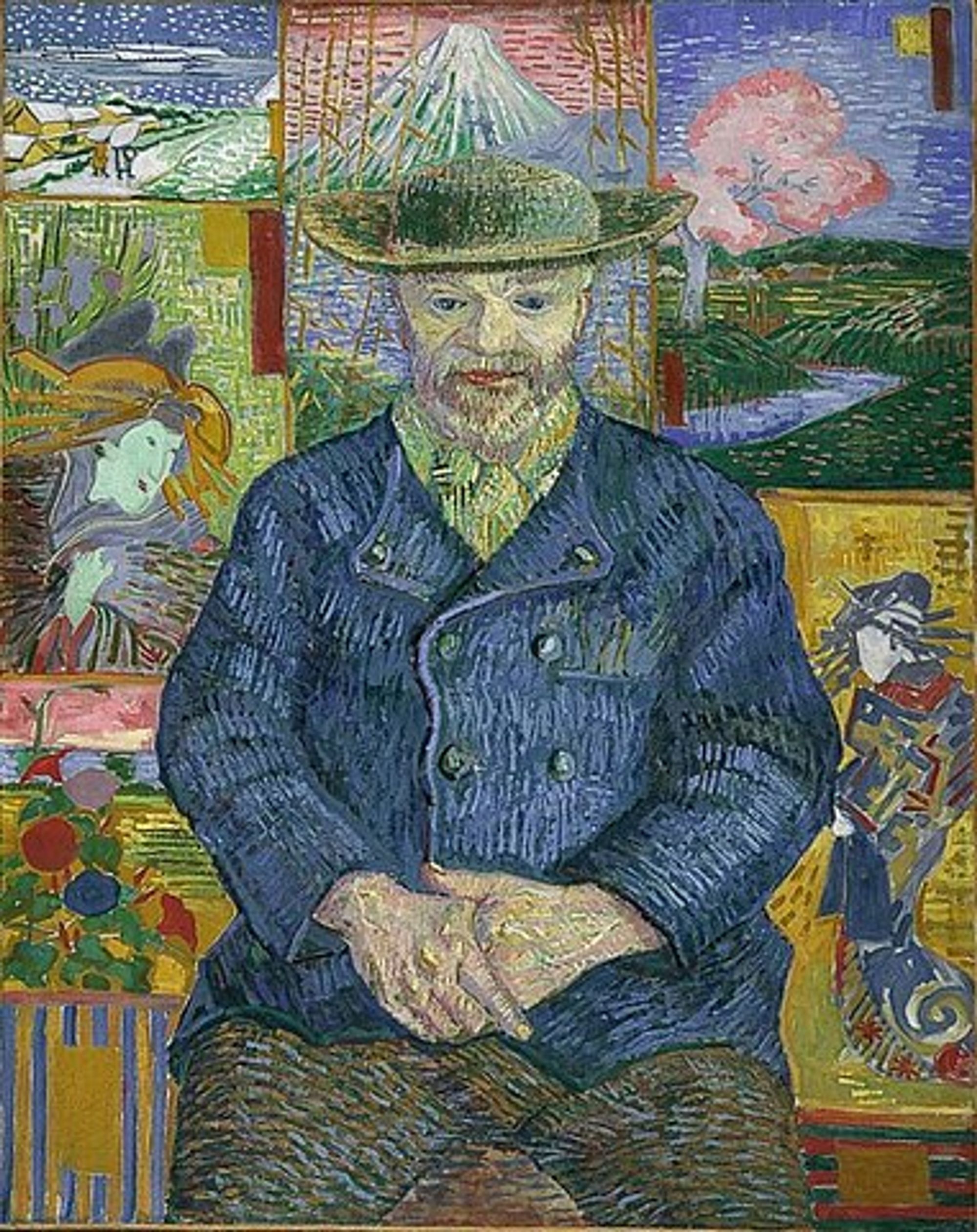 <p><em>Portrait du Père Tanguy</em></p>