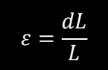 <p>The amount of deflection</p><p>an object experiences once stress is</p><p>applied relative to the original state</p><p>of the object.</p>