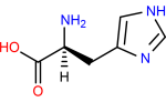 <p>R = CH₂–imidazole</p>
