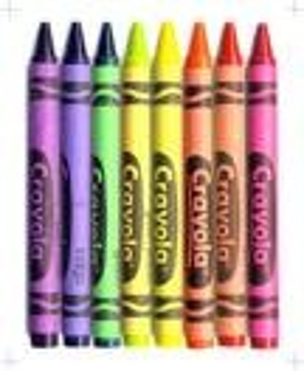 <p>crayons/colored pencils</p>