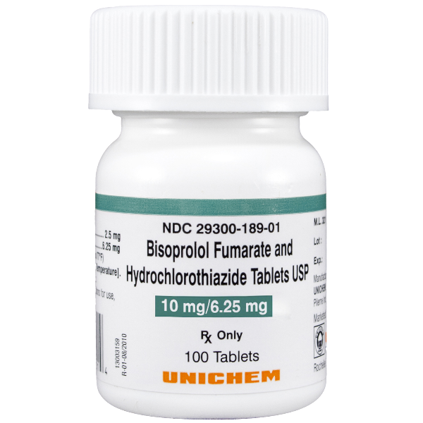 <p>Bisoprolol + Hydrochlorothiazide </p>