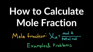<p>Part over Whole = Mole Fraction Goal!</p>