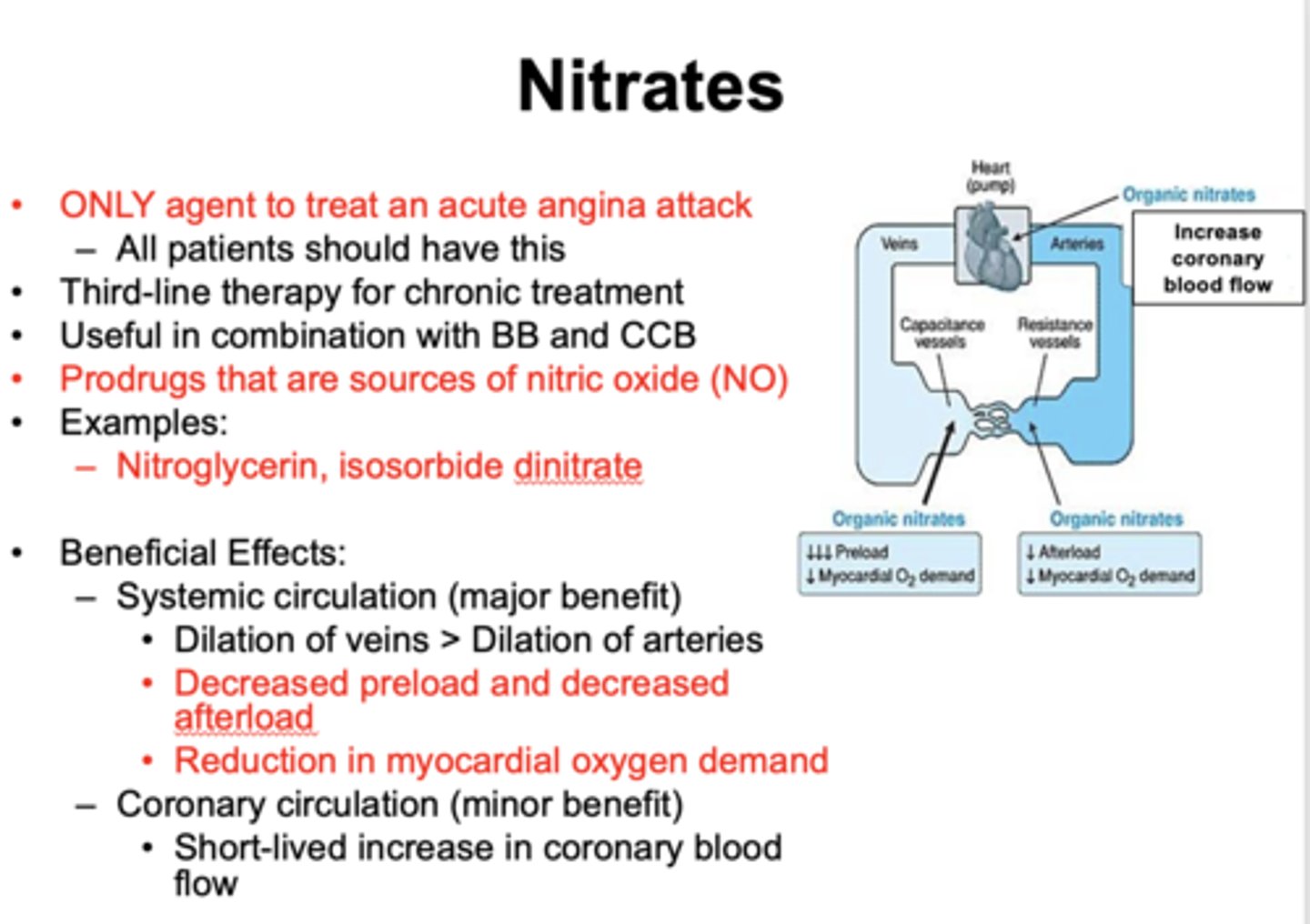 <p>nitrates</p>