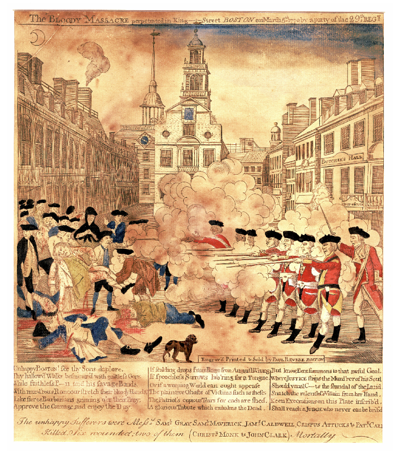 Why would a historian find Paul Revere's document useful?