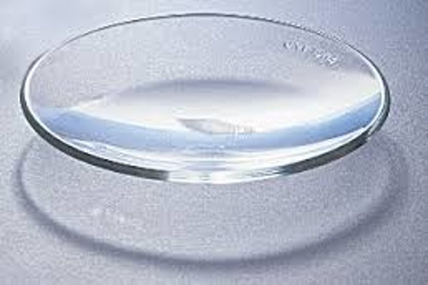 <p>used to cover evaporating dish or beaker</p>