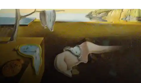 <p>Salavador Dali: The persistence of memory</p>