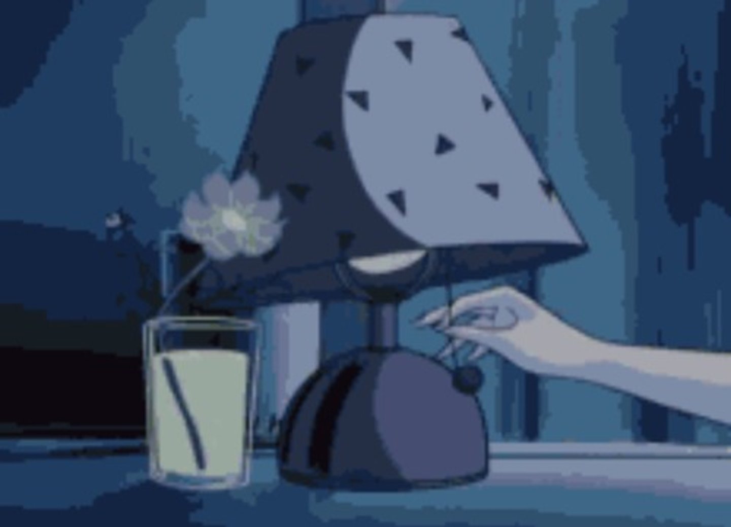 <p>to turn off the light</p>