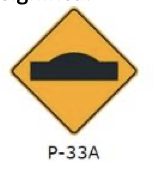 La señal preventiva P-33A, significa: