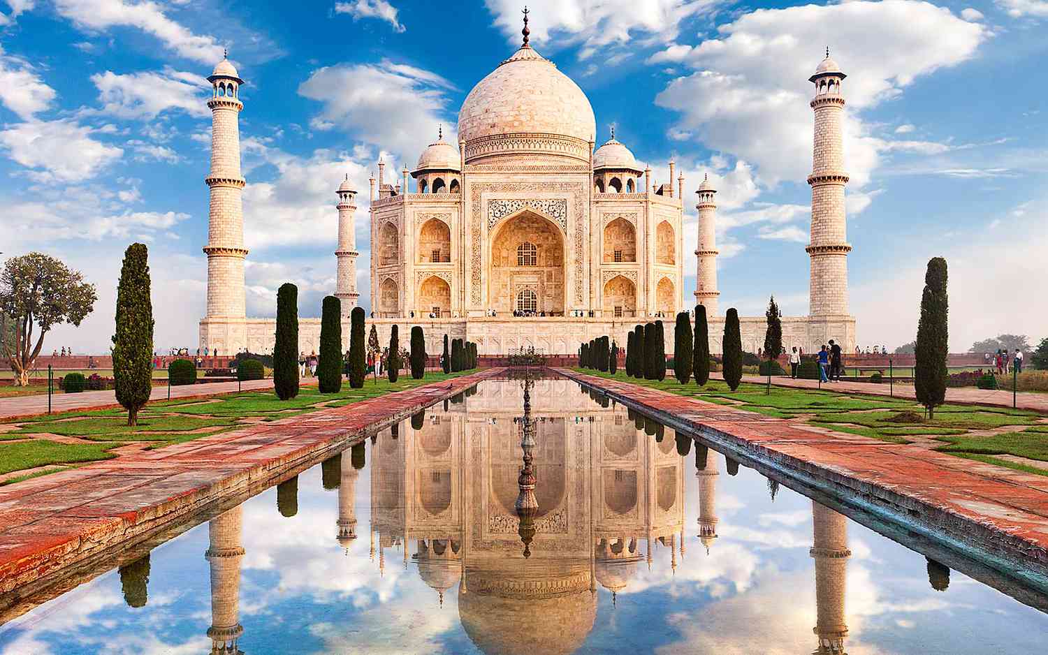<p>The Taj Mahal</p>