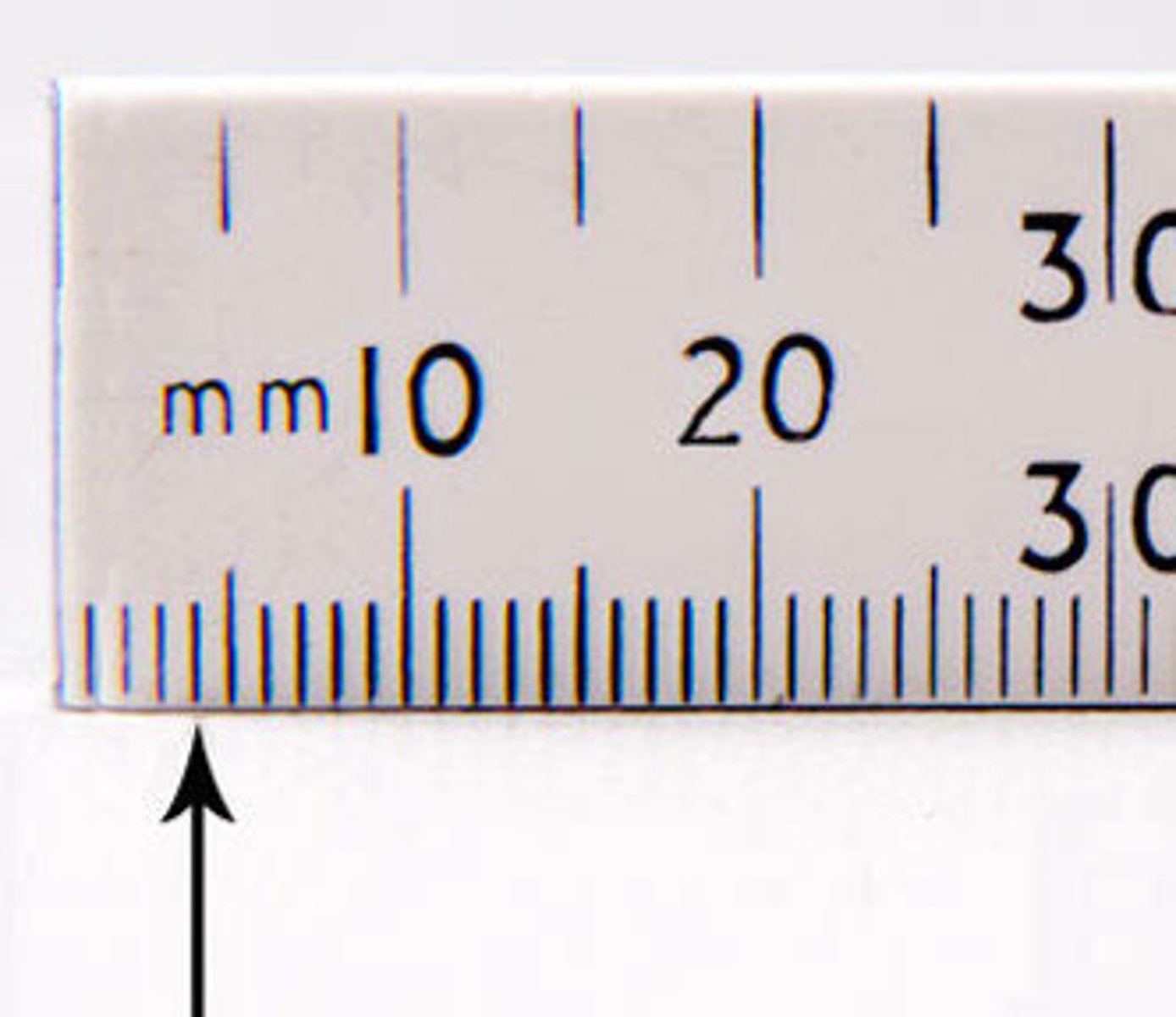 <p>There are 10 millimetres in a centimetre and 1000 millimetres in a metre</p>