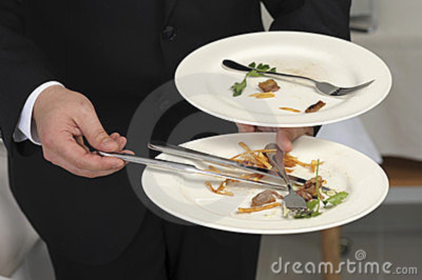 <p>to clear the table</p>