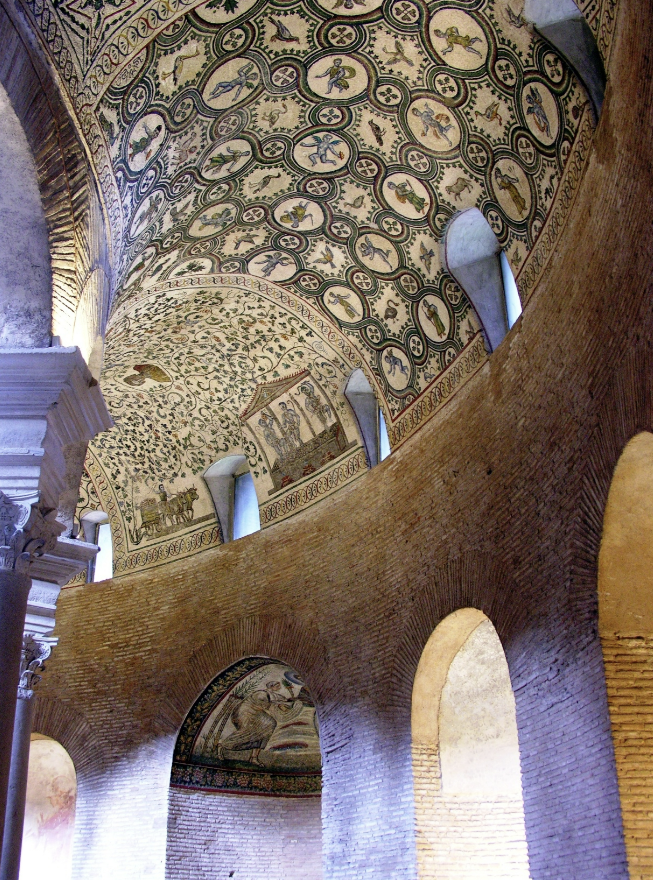 <p>Mausoleum of Constantina (Sta. Costanza), ca 351-352 CE</p>