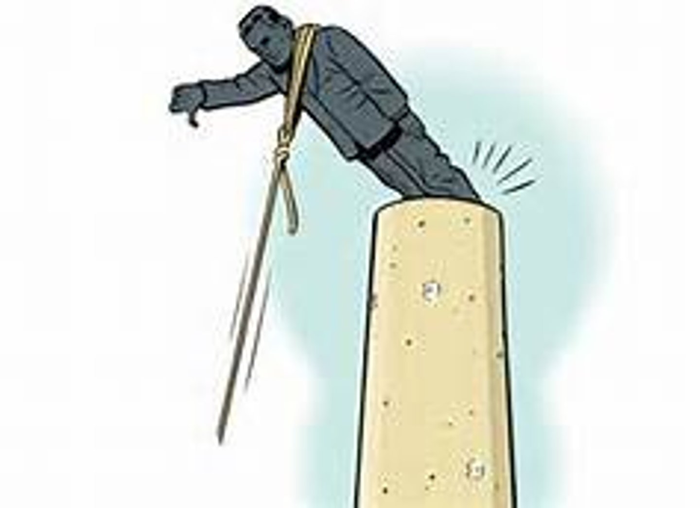 <p>(n.) a crude image of a despised person</p>