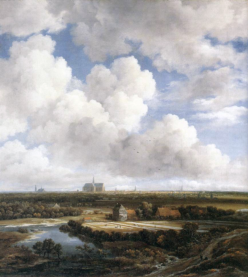<p><span style="color: rgb(0, 0, 0);"><span>Ruisdael, View of Haarlem, 1670</span></span></p>