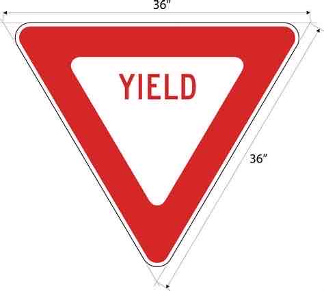 <p>Yield Sign</p>