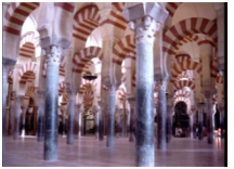 <p>Prayer hall, great mosque</p>
